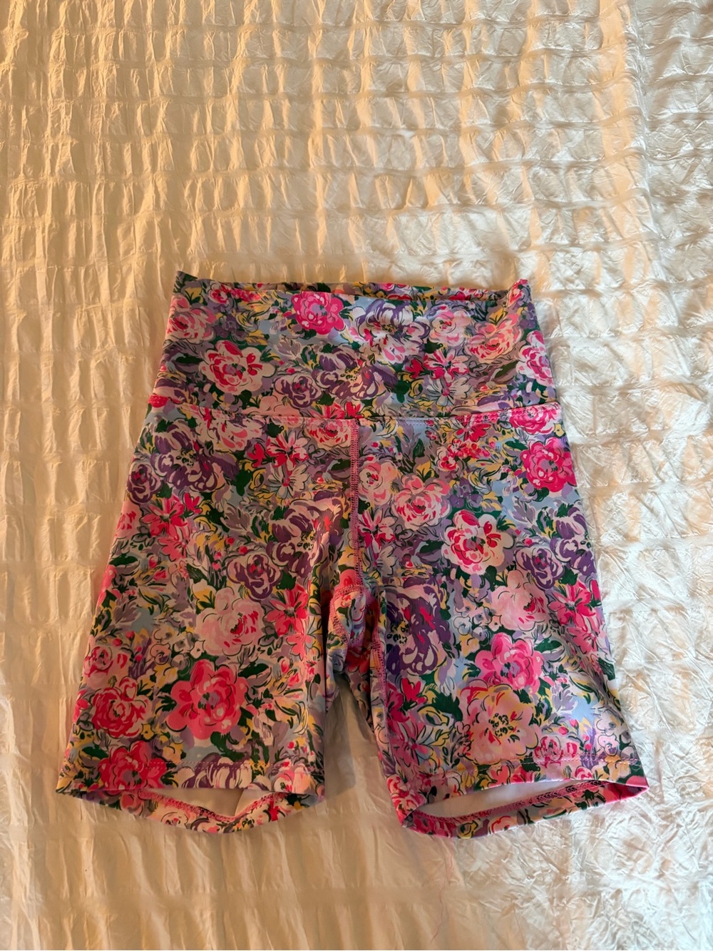 Beach Riot Floral Ruffle Workout Set - Picture 5 of 10